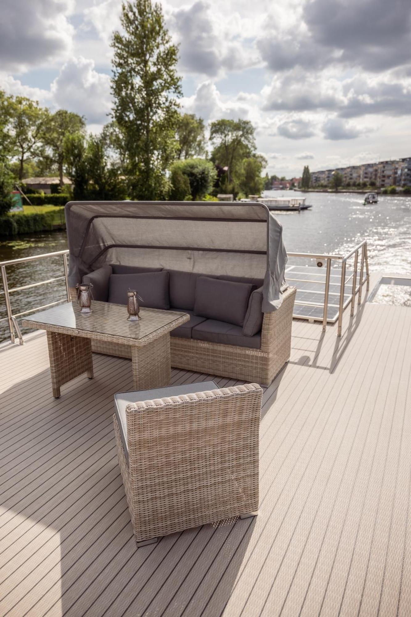 Hotel Nena Hausboot Berlín Exterior foto